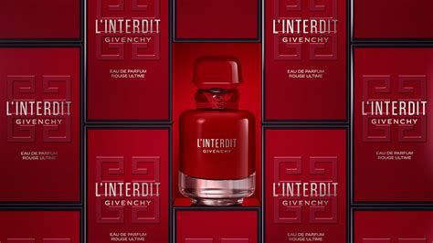 givenchy l'interdit edp rouge|Givenchy l'interdit rouge.